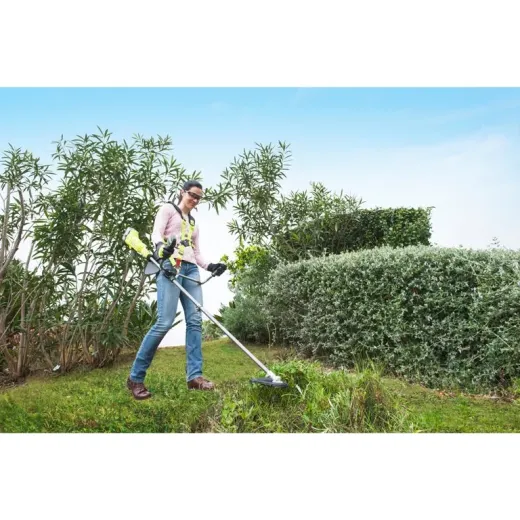 Ryobi OBC1820B, акумуляторний тример 2-в-1 з волосінню та ножем Tri-Arc™, ширина скошування до 30 см, без АКБ та ЗП - 5133002619