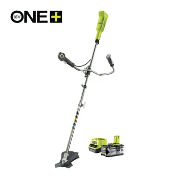 Ryobi RBC18X20B4F, акумуляторний тример ONE+ 18 В з волосінню та ножем Tri-Arc™, АКБ 4.0 А·год та ЗП у комплекті