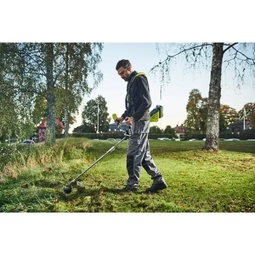 Ryobi RY36BCX30A-0, акумуляторний безщітковий тример 2-в-1 MAX POWER з ножем Tri-Arc™ та шириною скошування до 40 см, без АКБ та ЗП - 5133005476