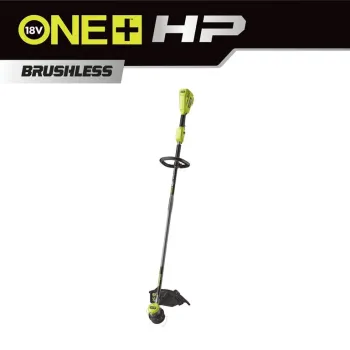 Ryobi RY18LTX38A-0, акумуляторний безщітковий тример ONE+ HP Whisper™ з шириною скошування 38 см, без АКБ та ЗП