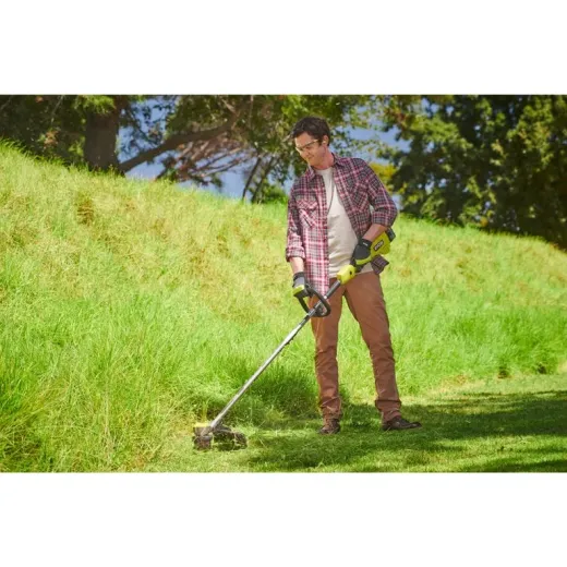Ryobi RY18LTX38A-0, акумуляторний безщітковий тример ONE+ HP Whisper™ з шириною скошування 38 см, без АКБ та ЗП - 5133005730