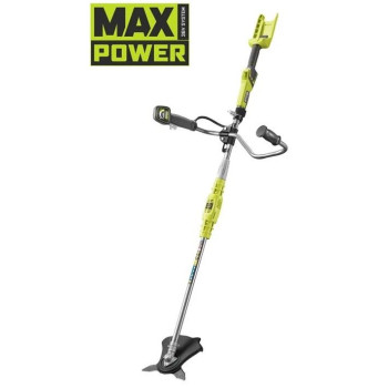 Ryobi RBC36X26BG2-0 Max Power, акумуляторний тример 2-в-1 з ножем Tri-Arc™ та волосінню, ширина скошування до 30 см, без АКБ та ЗП