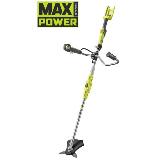Ryobi RBC36X26BG2-0 Max Power, акумуляторний тример 2-в-1 з ножем Tri-Arc™ та волосінню, ширина скошування до 30 см, без АКБ та ЗП - 5133006434