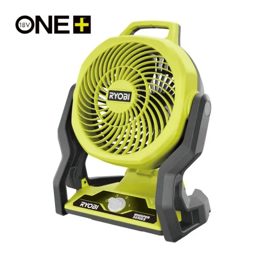 Ryobi RF18-0, акумуляторний вентилятор ONE+ WHISPER 18 В з 3 швидкостями, без АКБ та ЗП - 5133005596