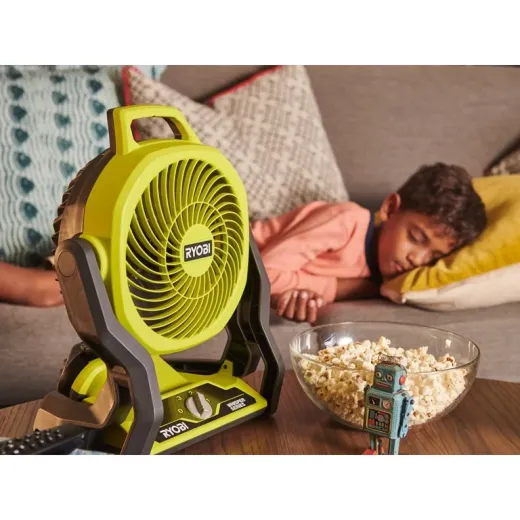 Ryobi RF18-0, акумуляторний вентилятор ONE+ WHISPER 18 В з 3 швидкостями, без АКБ та ЗП - 5133005596