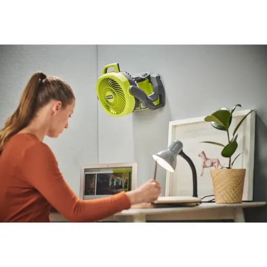 Ryobi RF18-0, акумуляторний вентилятор ONE+ WHISPER 18 В з 3 швидкостями, без АКБ та ЗП - 5133005596