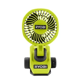 Ryobi RCF4-0, акумуляторний вентилятор USB Lithium з кліпсою та поворотною головою, без АКБ та ЗП