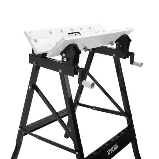 Ryobi RWB02, складаний верстак з бамбуковою робочою поверхнею та системою затиску заготовок - 5133001779