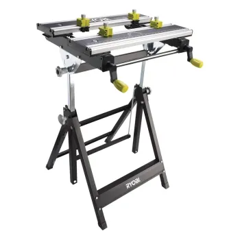 Ryobi RWB03, складаний металевий верстак з регулюванням висоти та нахилу робочої поверхні