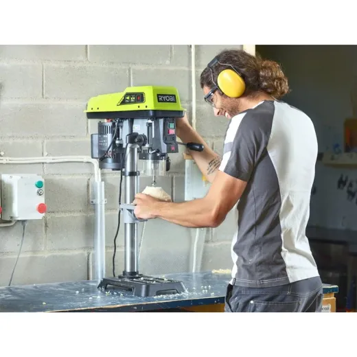 Ryobi RDP102L, свердлильний верстат 390 Вт з лазерним покажчиком та патроном 13 мм - 5133002855