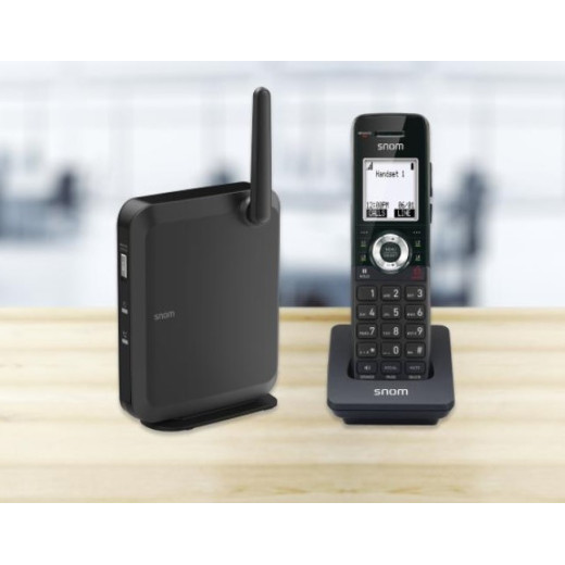 Snom M110 SC Bundle, базова станція DECT + трубка - M110SC 