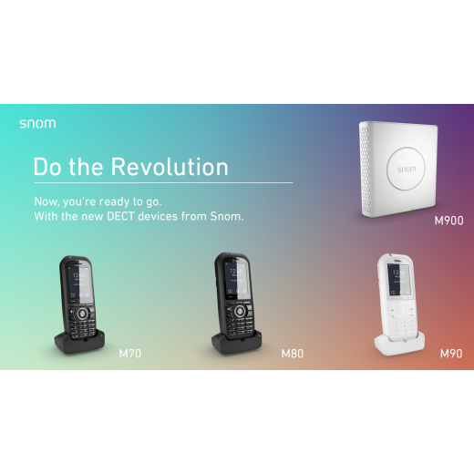 Snom M900, базова DECT SIP станція для микросотовой системи - M900