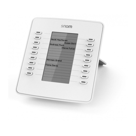 Snom D7 White, модуль розширення 18 клавіш, BLF, LCD дисплей - D7 White