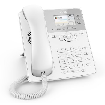 Snom D717 White, sip телефон, 12 SIP ліній, 2 Ethernet-порту, PoE