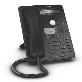 Snom D745, sip телефон, 12 SIP ліній, HD аудіо, 2 порту 1-Gigabit Ethernet RJ-45, PoE