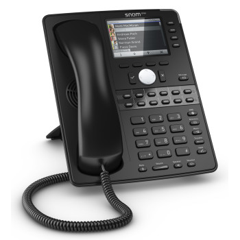 Snom D765, sip телефон, 12 SIP ліній, Ethernet-порт, широкосмуговий звук, PoE