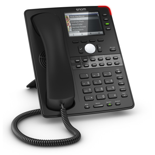 Snom D765, sip телефон, 12 SIP ліній, Ethernet-порт, широкосмуговий звук, PoE - D765