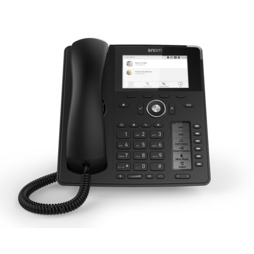 Snom D785, sip телефон з модулем розширення D7C, 12 sip ліній, Ethernet-порт, PoE - D785-1