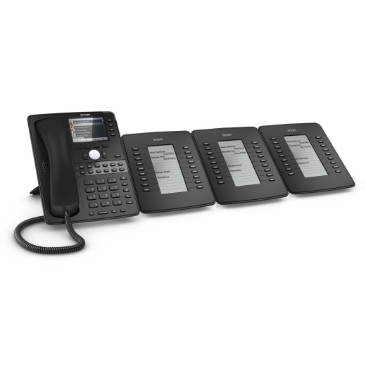 Snom D7 White, модуль розширення 18 клавіш, BLF, LCD дисплей - D7 White