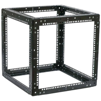 Стійка-кронштейн Cube 3 19" 9U 550×550×550 мм, посилена, чорна