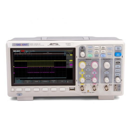 SIGLENT SDS1202X-E, фосфорний цифровий осцилограф - 870200