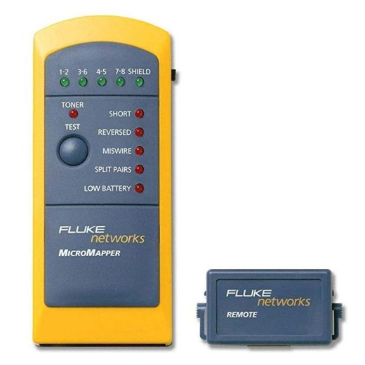 Fluke Networks MicroMapper, кабельний тестер з генератором тону - FL-MT-8200-49A