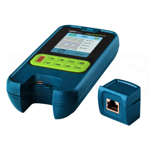 Softing CableMaster PoE - кабельний тестер з вимірюванням довжини кабелю і PoE - CMPOE