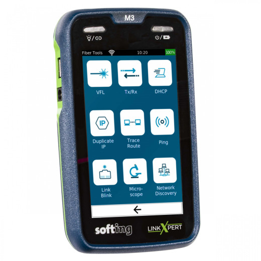 Softing LinkXpert M3 - тестер кабелю та Ethernet мереж (мідь/оптика/Wi-Fi) - LINKXPERTM3