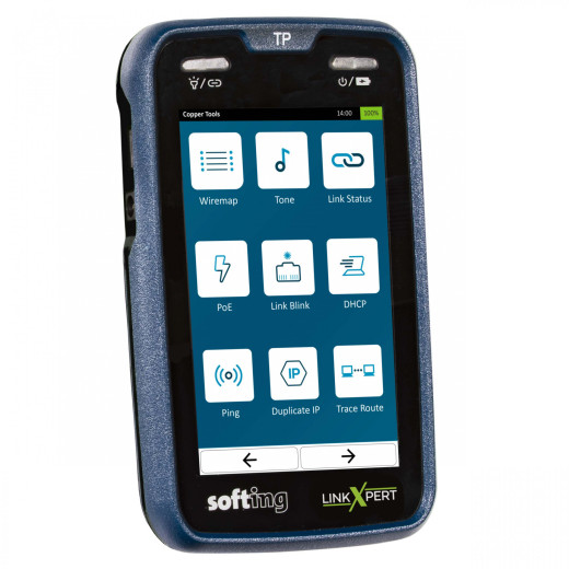 Softing LinkXpert TP - тестер кабелю та Ethernet мереж (мідь) - LinkXpertTP