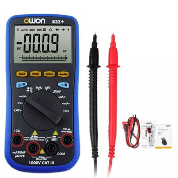 Цифровий Bluetooth-мультиметр OWON B33+