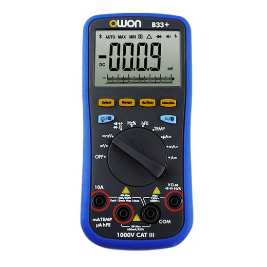 Цифровий Bluetooth-мультиметр OWON B33+ - 888006