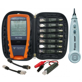 Tempo NETpro KIT - комплект кабельного тестера, щупа та ідентифікаторів