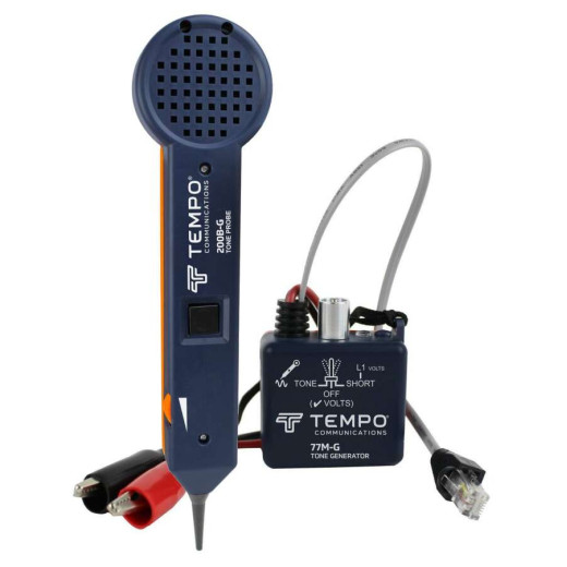 Tempo (Greenlee) 601K-G - кабельний трекер, тон генератор і щуп для пошуку і прозвонки кабелю - GT-601K-G