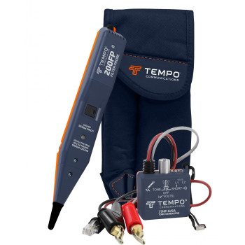 Tempo 801К, кабельний трекер, тон генератор і щуп для пошуку і прозвонки кабелю (з фільтром 50 Гц)