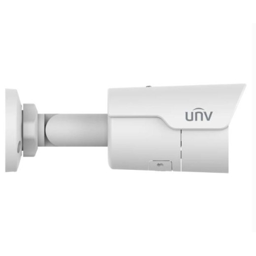 Uniview IPC2124LE-ADF28KM-H (2.8 мм) White, 4 Мп вулична IP-камера з мікрофоном, 30 м Smart IR, PoE, IP67 - 000051483