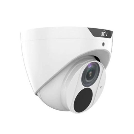 Uniview IPC3612SB-ADF28KM-I0 White, 2 Мп купольна IP-камера з вбудованим мікрофоном, Smart IR, PoE, IP67 - 000021259