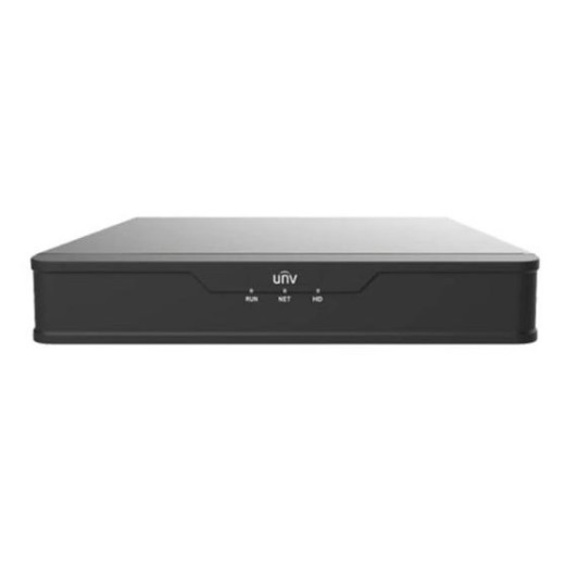 Uniview NVR301-08S3, мережевий IP відеореєстратор, 8 каналів, PoE, 4K HDMI, до 8 ТБ HDD - 000021024