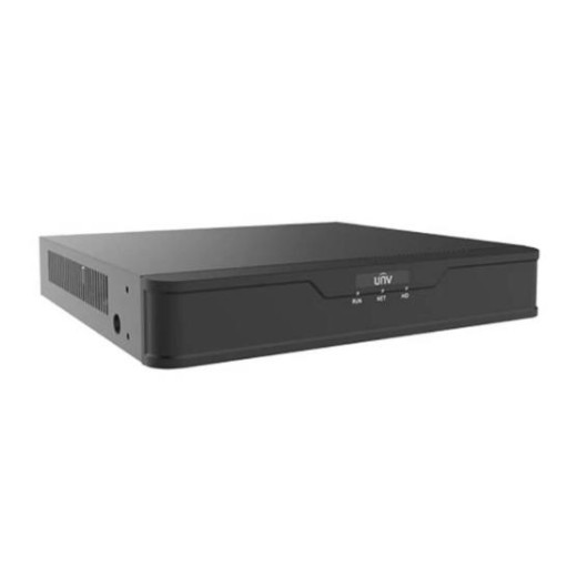 Uniview NVR301-08S3, мережевий IP відеореєстратор, 8 каналів, PoE, 4K HDMI, до 8 ТБ HDD - 000021024