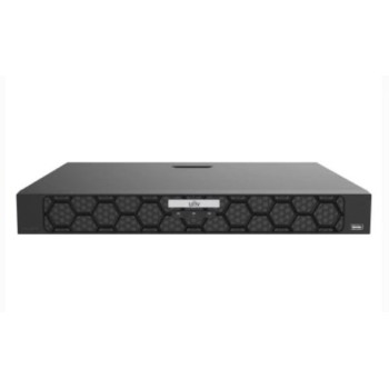 Uniview NVR502-09B-IQ, мережевий відеореєстратор, 9 каналів, H.265, HDMI/VGA, чорний