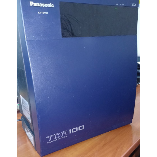 Panasonic KX-TDA100UA, цифрова атс, 56 внутрішніх аналогових ліній - KX-TDA100UA