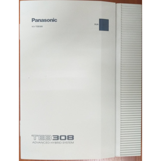 Panasonic KX-TEB308UA, аналогова АТС, 3 зовнішніх 8 внутрішніх ліній, нерозширювальна - KX-TEB308UA