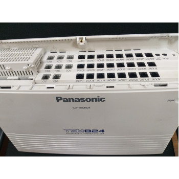 Panasonic KX-TEM824UA, аналогова АТС, конфігурація: 8 зовнішніх /24 внутрішніх портів