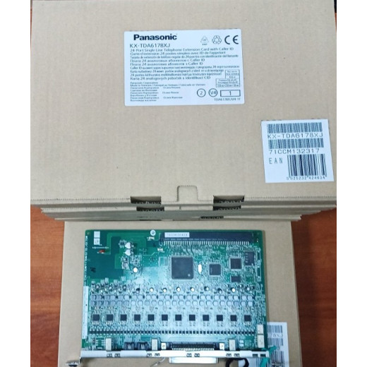 Panasonic KX-TDA6178XJ, плата 24 внутрішніх аналогових ліній з Caller ID для TDA/TDE600 - KX-TDA6178XJ