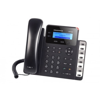 Grandstream GXP1630, ip-телефон, 3 SIP акаунти, підсвічування екрану, (1GbE)Gigabit Ethernet, 8 BLF, PoE