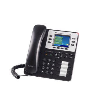 Grandstream GXP2130, ip-телефон, 3 SIP акаунти, кольоровий LCD, (1GbE) Gigabit Ethernet, 8 BLF, Bluetooth, PoE 