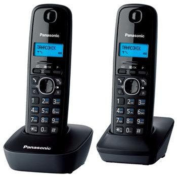 Panasonic KX-TG1612UAH Black Grey