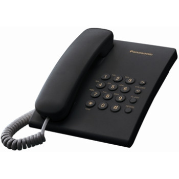 Panasonic KX-TS2350UAB Black, дротовий телефон