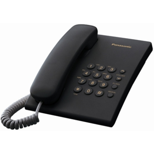 Panasonic KX-TS2350UAB Black, дротовий телефон - KX-TS2350UAB