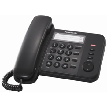Panasonic KX-TS2352UAB Black, дротовий телефон