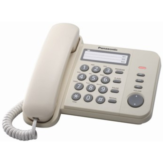 Panasonic KX-TS2352UAB Black, дротовий телефон - KX-TS2352UAB